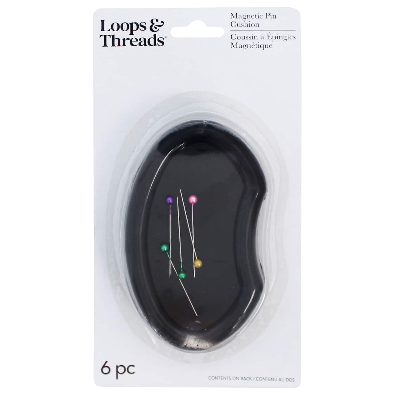 Black Magnetic Pin Cushion By Loops & Threads™